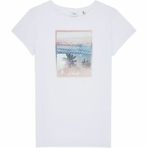 O'Neill LW PALM PHOTO PRINT T-SHIRT Dámske tričko, biela,mix, veľkosť