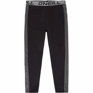 O'Neill LG ELASTICATED LOGO PANTS čierna 164 - Dievčenské tepláky