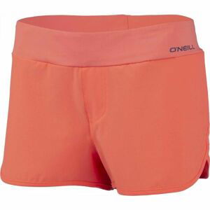 O'Neill PW ESSENTIAL BOARDSHORTS Dámske boardshorts, oranžová,čierna, veľkosť