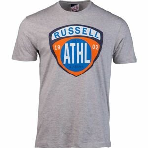 Russell Athletic SHIELD TEE šedá XL - Pánske tričko