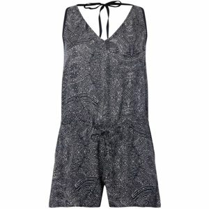 O'Neill LW BEACH PRINT PLAYSUIT tmavo šedá M - Dámsky overal