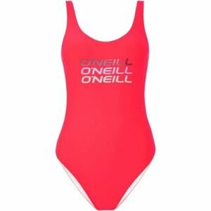 O'Neill PW LOGO TRIPPLE SWIMSUIT Dámske jednodielne plavky, ružová, veľkosť 40
