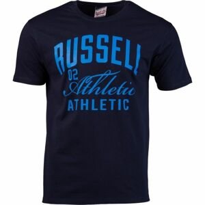 Russell Athletic DOUBLE ATHLETIC Pánske tričko, tmavo modrá, veľkosť M