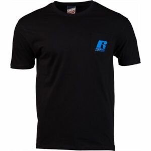 Russell Athletic POCKET TEE Pánske tričko, čierna, veľkosť M