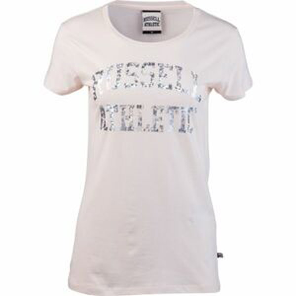 Russell Athletic CLASSIC PRINTED Dámske tričko, ružová,mix, veľkosť