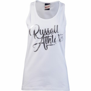 Russell Athletic SCRIPT SINGLET biela XL - Dámske tielko