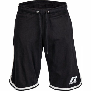 Russell Athletic LONG SHORTS Pánske šortky, čierna, veľkosť L