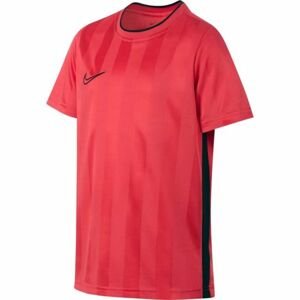Nike ACDMY TOP SS GX2 Chlapčenské futbalové tričko, červená, veľkosť S