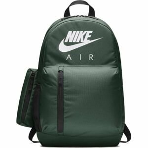Nike KIDS ELEMENTAL GRAPHIC Detský batoh, tmavo zelená,biela, veľkosť