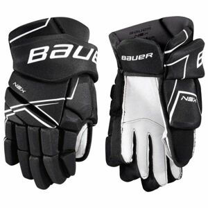 Bauer NSX GLOVES JR čierna 10 - Juniorské hokejové rukavice