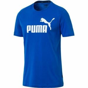 Puma SS LOGO TEE Pánske tričko, modrá,biela, veľkosť