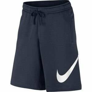 Nike NSW CLUB SHORT EXP BB Pánske šortky, tmavo modrá,biela, veľkosť