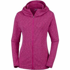 Columbia OUTERSPACED FULL ZIP HOODIE ružová XL - Dámska outdoorová mikina