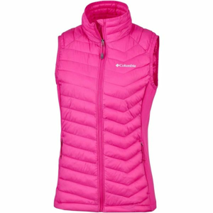 Columbia POWDER PASS VEST W ružová S - Dámska outdoorová vesta