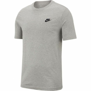 Nike SPORTSWEAR CLUB Pánske tričko, sivá, veľkosť M