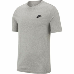 Nike SPORTSWEAR CLUB Pánske tričko, sivá, veľkosť L