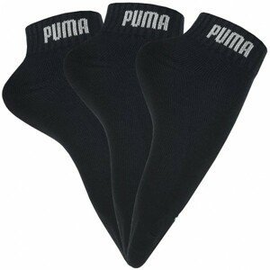 Puma PONOŽKY - 3 PÁRY čierna 39 - 42 - Ponožky
