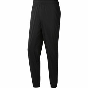 Reebok WOVEN CUFFED LINED PANT čierna XL - Pánske tepláky