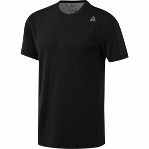 Reebok WORKOUT READY TECH TOP GRAPHIC Športové  tričko, čierna, veľkosť