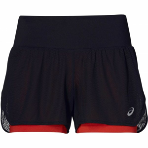 Asics COOL 2-IN-1 SHORT čierna S - Dámske 2v1 bežecké šortky