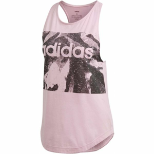 adidas ESSENTIALS SEASON ALL OVER PRINT TANK šedá L - Dámske tielko