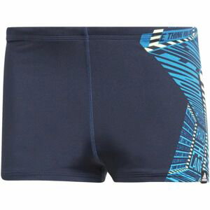 adidas PRO PLACED GRAPHIC SWIM BOXER modrá 6 - Pánske plavecké šortky