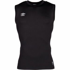 Umbro CORE SLEEVELESS BASELAYER Pánske športové tielko, čierna, veľkosť