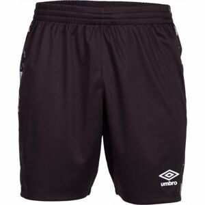 Umbro FRAGMENT SHORT Pánske futbalové trenky, čierna,biela, veľkosť