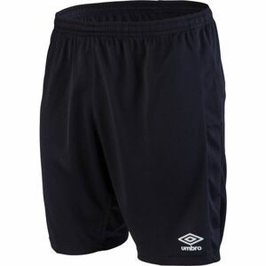 Umbro FW KNIT SHORT Pánske športové kraťasy, čierna,biela, veľkosť