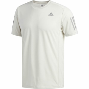 adidas OWN THE RUN TEE biela XL - Pánske bežecké tričko