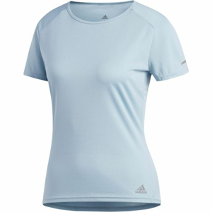 adidas RUN TEE W modrá S - Dámske bežecké tričko