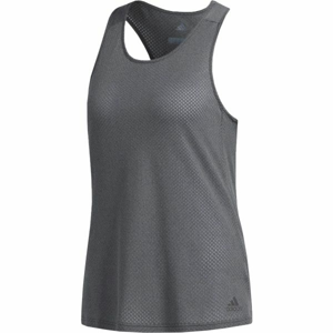 adidas RESPONSE TANK W šedá M - Dámske bežecké tielko