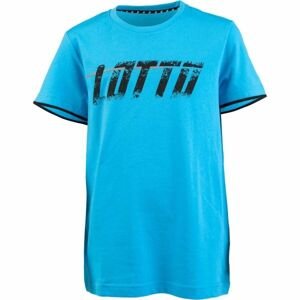 Lotto LOGO TEE JS B Chlapčenské tričko, modrá, veľkosť