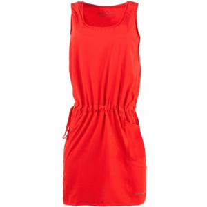 ALPINE PRO PHILA 2 červená S - Dámske šaty