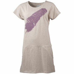 Northfinder VINLEY Dámske tričko/šaty, béžová, veľkosť XS