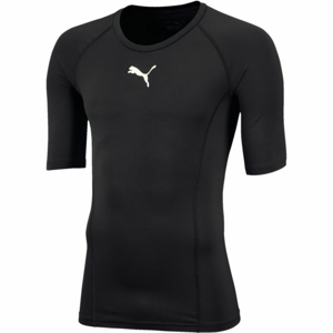 Puma LIGA BASELAYER TEE SS Pánske funkčné tričko, čierna, veľkosť L