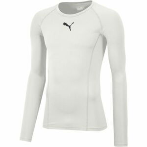 Puma LIGA BASELAYER TEE LS Pánske funkčné tričko, biela, veľkosť XL