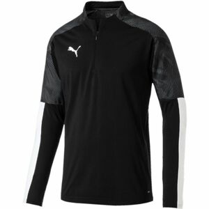 Puma CUP TRAINING 1 4 ZIP TOP čierna XL - Pánske športové tričko