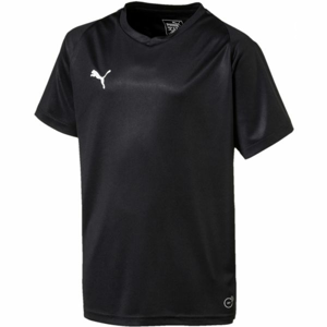 Puma LIGA JERSEY CORE JR čierna 164 - Detské tričko