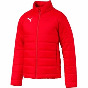 Puma LIGA CASUALS PADDED JACKET Pánska zimní bunda, červená, veľkosť XS