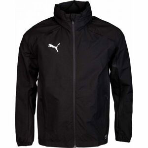 Puma LIGA TRAINING RAIN JACKET Pánska športová bunda, čierna, veľkosť M