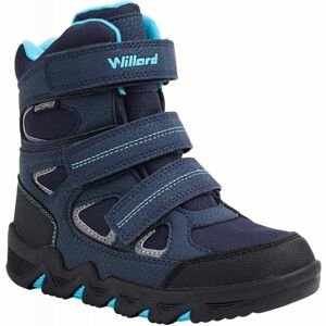 Willard CANADA HIGH Detská zimná obuv, modrá, veľkosť 28