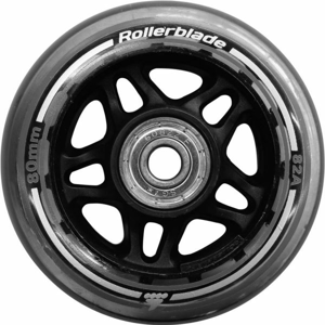 Rollerblade 80-82A+SG7+8MMSP Set náhradných inline koliesok, čierna, veľkosť os