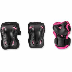 Rollerblade SKATE GEAR JUNIOR 3 PACK Set in-line detských chráničov, čierna, veľkosť