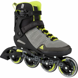 Rollerblade ASTRO 90 SP Pánske fitness korčule, sivá,čierna,žltá, veľkosť