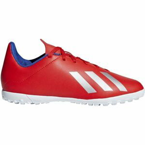 adidas X 18.4 TF J šedá 4 - Chlapčenské turfy