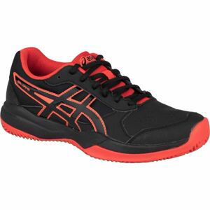 Asics GEL-GAME 7 GS CLAY/OC Detská tenisová obuv, čierna, veľkosť 39.5