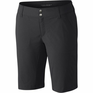 Columbia SATUDAY TRAIL LONG SHORT Dámske outdoorové kraťasy, čierna, veľkosť 8/10