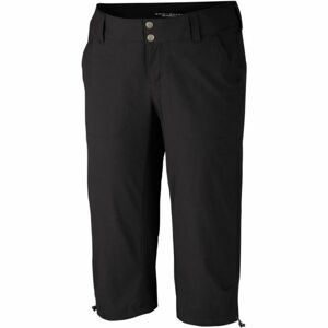 Columbia SAT TRAIL II KNEE PANT Dámske outdoorové 3/4 nohavice, čierna, veľkosť