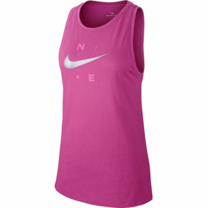 Nike DRY TANK DFC BRAND ružová S - Dámske športové tielko